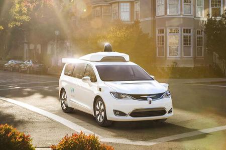 Waymo Testflotte, Exterieur