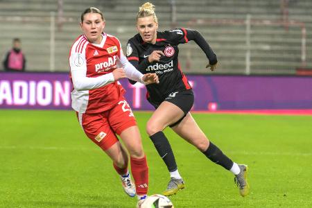 Frauen-Pokal: Leverkusen, Frankfurt und Hoffenheim weiter Frauen-Pokal: Leverkusen, Frankfurt und Hoffenheim weiter