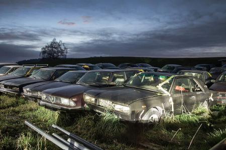 Youngtimer Parkplatz Kirchberg (SG) Schweiz