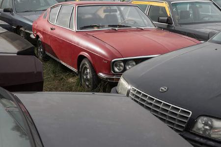 Youngtimer Parkplatz Kirchberg (SG) Schweiz