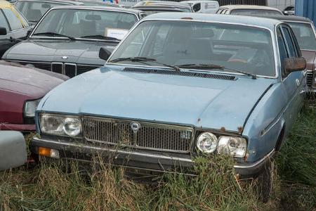 Youngtimer Parkplatz Kirchberg (SG) Schweiz