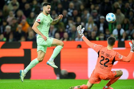 Wieder Kleindienst: Gladbach springt auf Rang sechs Wieder Kleindienst: Gladbach springt auf Rang sechs
