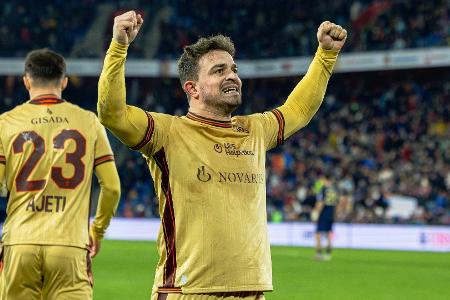 Erster Dreierpack: Oldie Shaqiri blüht auf Erster Dreierpack: Oldie Shaqiri blüht auf