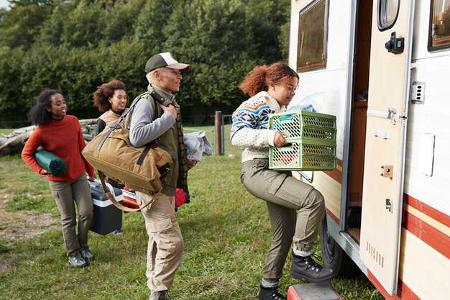 Reisemobil beladen Reisemobil beladen