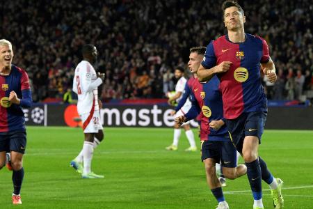Meilenstein für Lewandowski - City verspielt 3:0-Führung