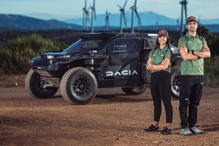 Dacia Sandrider Dakar Rennwagen