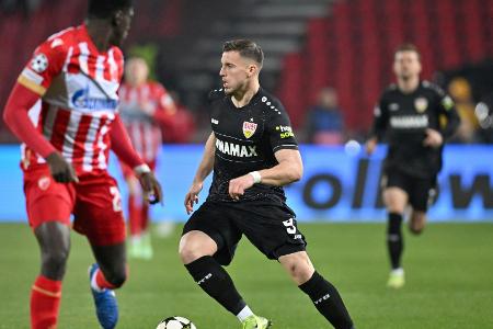 Herber Rückschlag: VfB verliert klar bei Roter Stern Herber Rückschlag: VfB verliert klar bei Roter Stern