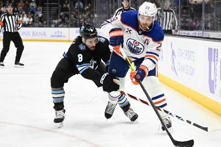 Draisaitl bei Oilers-Sieg erneut mit zwei Scorern Draisaitl bei Oilers-Sieg erneut mit zwei Scorern