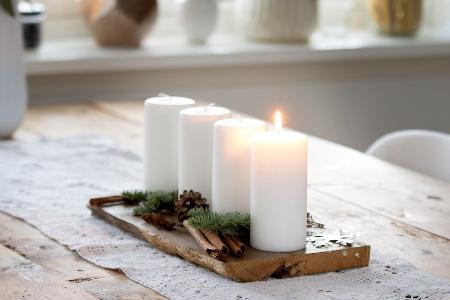 Weihnachtsstimmung: Last-Minute-Ideen für den DIY-Adventskranz