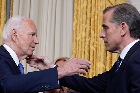 US-Präsident Joe Biden begnadigt Sohn Hunter US-Präsident Joe Biden begnadigt Sohn Hunter