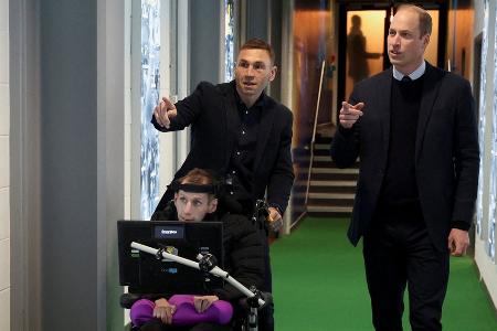 Prinz William würdigt Spendenaktion mit Selfie-Video Prinz William würdigt Spendenaktion mit Selfie-Video