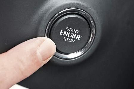 Skoda Yeti, Startknopf