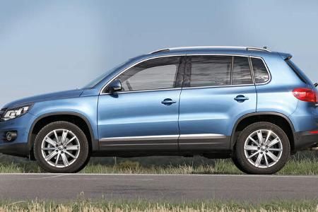 VW Tiguan 2.0 TDI BMT 4Motion, Seitenansicht