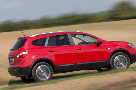 Nissan Qashqai +2 2.0 dCi, Seitenansicht