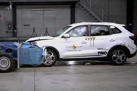 EuroNCAP Crashtest 2024 MG ZS Hybrid