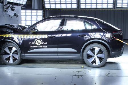 EuroNCAP Crashtest 2024 Porsche Macan E
