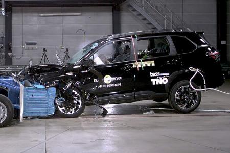 EuroNCAP Crashtest 2024 Subaru Forester