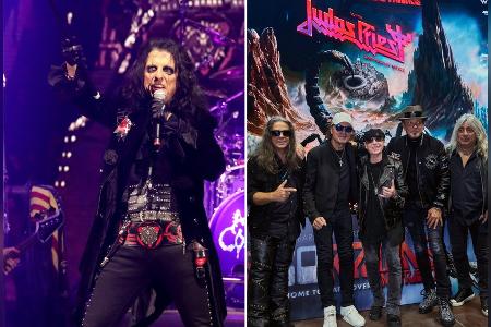 Alice Cooper feiert mit den Scorpions ihr 60- jähriges Bandjubiläum Alice Cooper feiert mit den Scorpions ihr 60- jähriges Bandjubiläum