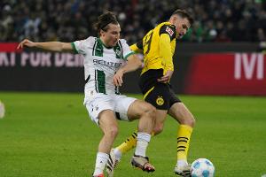 Trotz Führung: BVB auch in Gladbach ohne Sieg