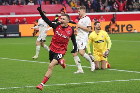 Zäher Bayer-Sieg - aber Wirtz wieder Zäher Bayer-Sieg - aber Wirtz wieder