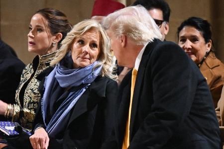 Donald Trump wirbt mit Foto von Jill Biden für sein Parfüm Donald Trump wirbt mit Foto von Jill Biden für sein Parfüm