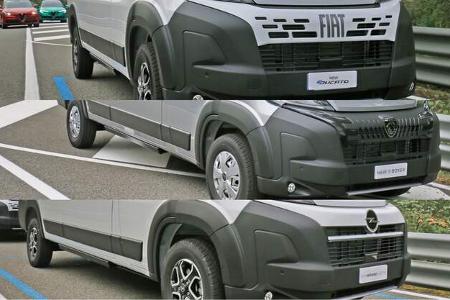 Neue Stellantis Vans und Transporter 2024 Opel Peugeot Citro‘n Fiat