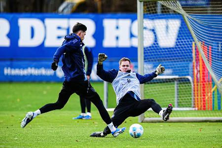 HSV: Torwart Raab fällt 