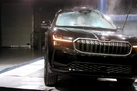 Skoda Kodiaq 2. Generation EuroNCAP Crashtest
