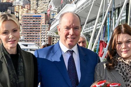Albert und Charlène von Monaco: Traditionelle Geschenkaktion Albert und Charlène von Monaco: Traditionelle Geschenkaktion