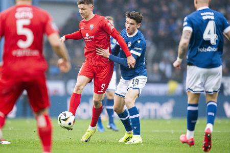 3. Liga: Bielefeld rettet Remis - Aue und Ingolstadt furios 3. Liga: Bielefeld rettet Remis - Aue und Ingolstadt furios