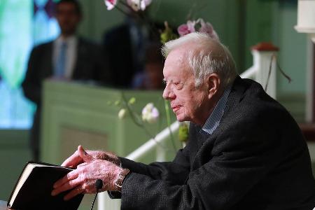 Jimmy Carter kommt nicht zu Donald Trumps Amtseinführung Jimmy Carter kommt nicht zu Donald Trumps Amtseinführung