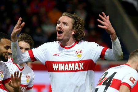 VfB-Matchwinner Woltemade schwärmt von Hoeneß und Co. VfB-Matchwinner Woltemade schwärmt von Hoeneß und Co.