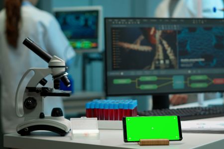 Wissenschaftliche Forschung in einem Labor