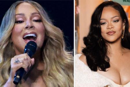 Rückkehr auf die Bühne: Mariah Carey gibt Rihanna besonderes Autogramm Rückkehr auf die Bühne: Mariah Carey gibt Rihanna besonderes Autogramm