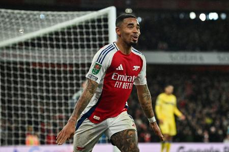 Arsenal und Liverpool erreichen Halbfinale im League Cup Arsenal und Liverpool erreichen Halbfinale im League Cup