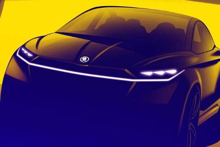 Skoda Vision iV Elektroauto