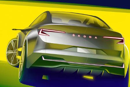 Skoda Vision iV Elektroauto