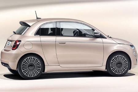 11/2020, Fiat 500e mit Mopar-Zubehör