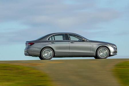 Audi A6 50 TFSI e Quattro, Mercedes E 300 e 4Matic Vergleichstest, ams0121
