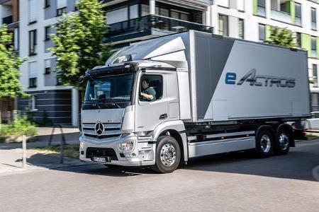 06/2021, Mercedes eActros Elektro-Lkw