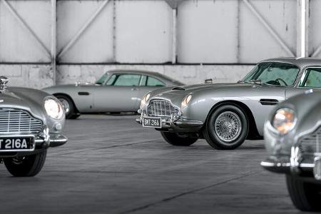 Aston Martin DB5 Auslieferung