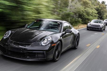 Porsche 911 (992) Erlkönig Erprobung Porsche 911 (992) Erlkönig Erprobung