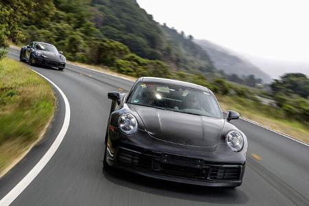 Porsche 911 (992) Erlkönig Erprobung