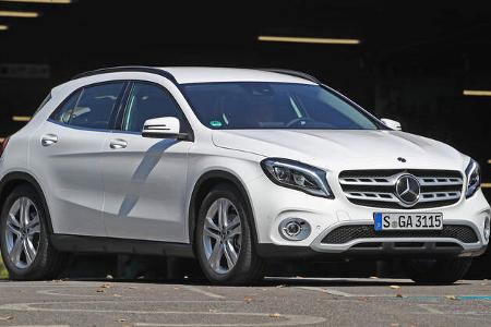 Kompakt gegen SUV, Mercedes A-Klasse, Mercedes GLA, Vergleich, ams2218