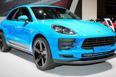 Porsche Macan Paris Auto Show 2018