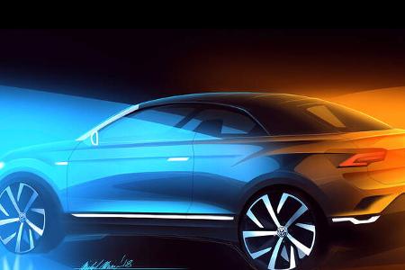 VW T-Roc Cabrio Teaser