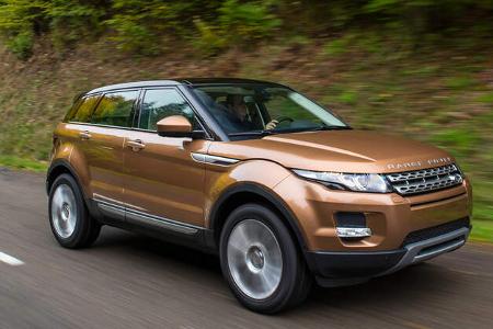 Land Rover Evoque 2,2 SD4, Frontansicht