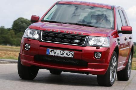 Land Rover Freelander SD4, Frontansicht
