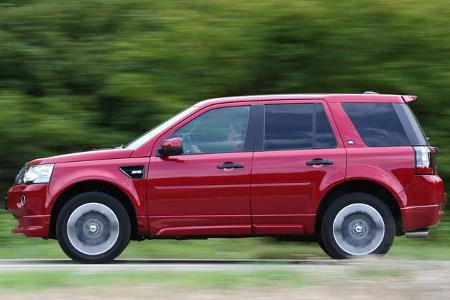 Land Rover Freelander SD4, Seitenansicht