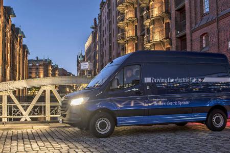 Mercedes E-Sprinter Elektro-Transporter